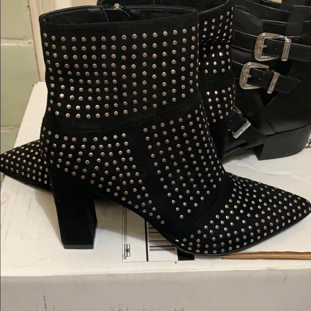 New studded boots size 10